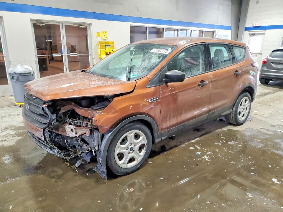 2017 FORD ESCAPE S — VIN 1FMCU0F77HUA58368