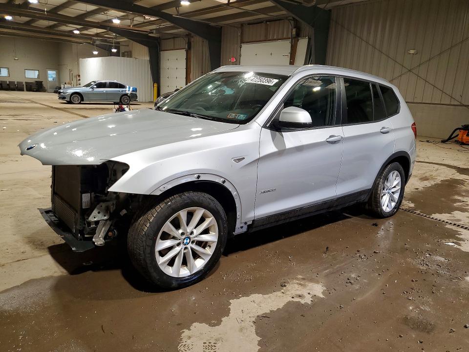 2017 BMW X3 — VIN 5UXWX9C57H0D97009