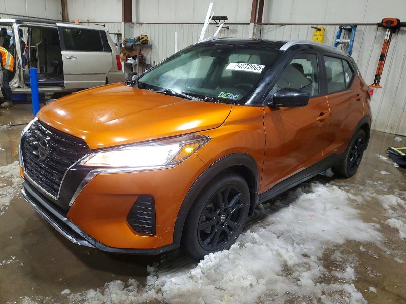 2021 NISSAN KICKS SV — VIN 3N1CP5CV8ML554346