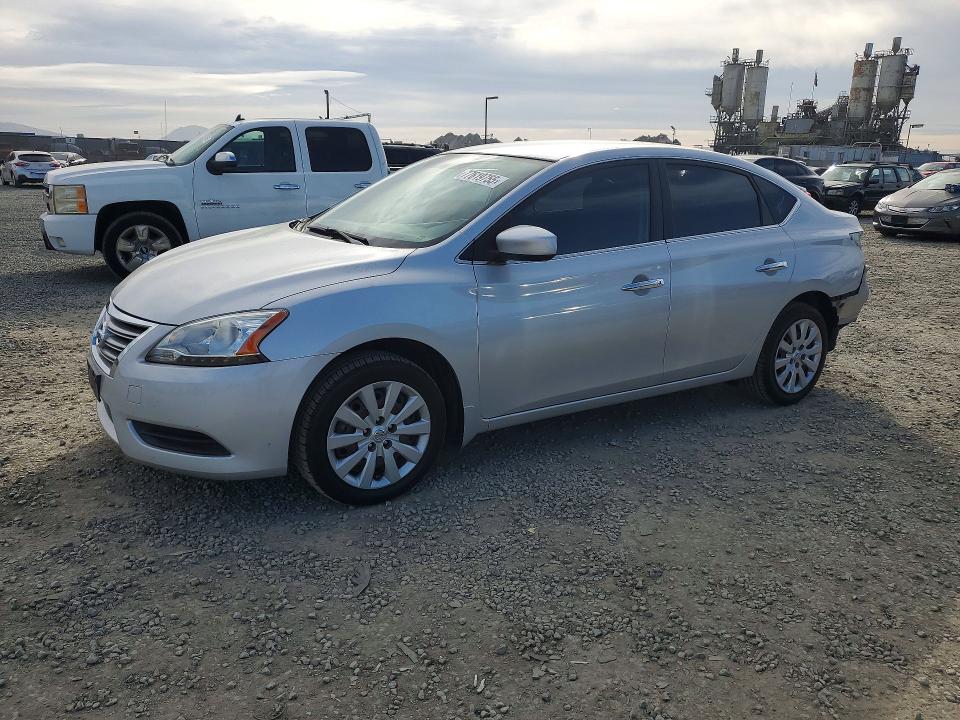 2015 NISSAN SENTRA S — VIN 3N1AB7AP9FL676268