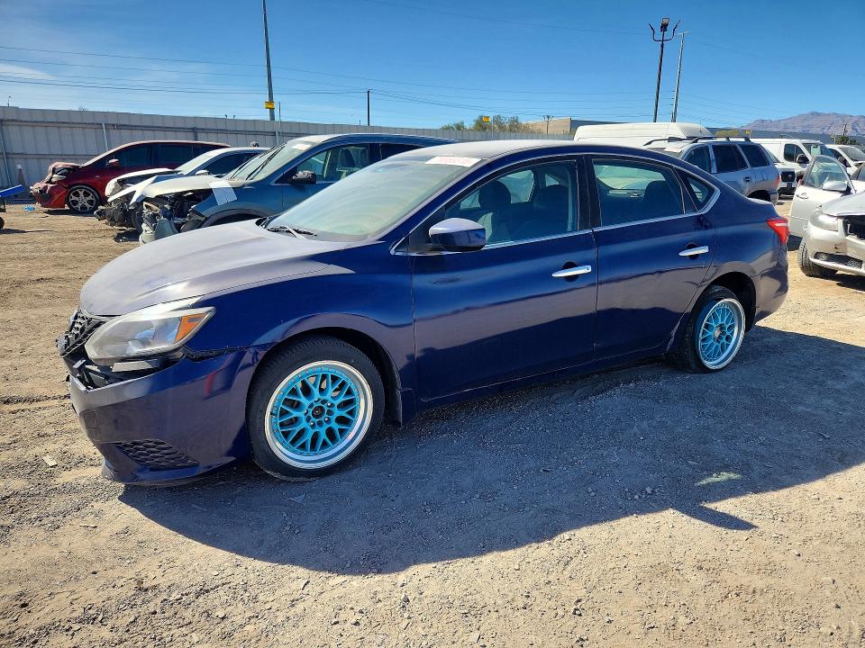 2016 NISSAN SENTRA S — VIN 3N1AB7AP0GY215612