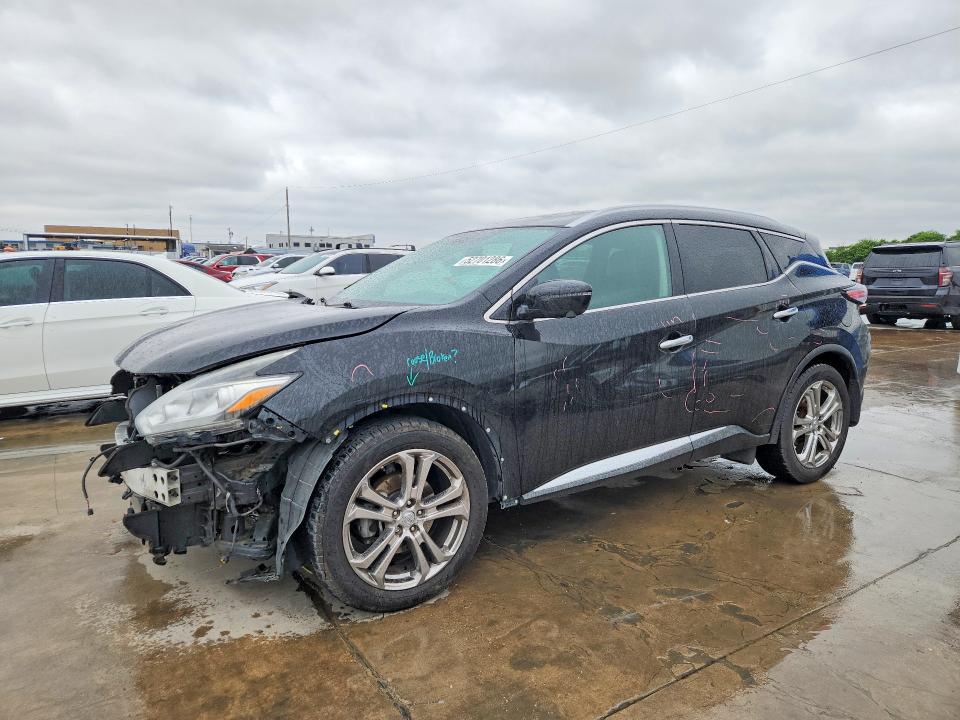 2016 NISSAN MURANO — VIN 5N1AZ2MH3GN127968