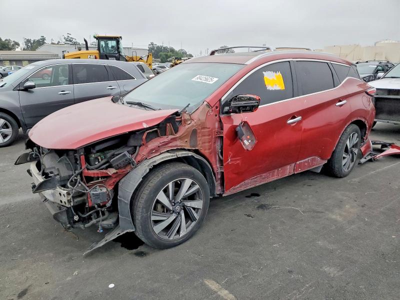2016 NISSAN MURANO HYBRID — VIN 5N1CZ2MH3GN153317