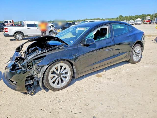 2022 TESLA MODEL 3 RWD — VIN 5YJ3E1EB5NF119332