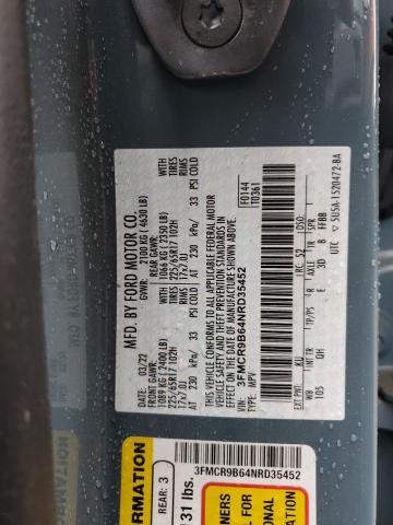 3FMCR9B64NRD35452