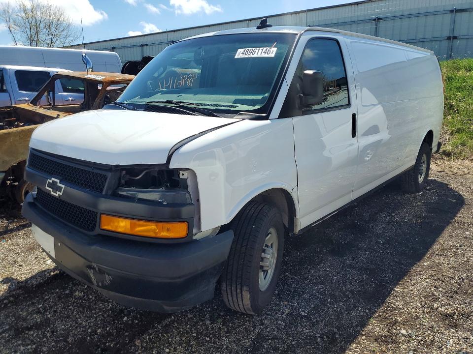 2019 CHEVROLET EXPRESS 2500 — VIN 1GCWGBFP0K1368245