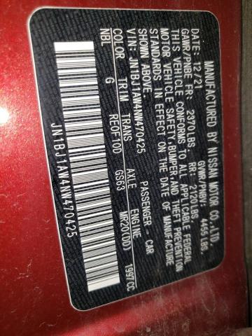 JN1BJ1AW4NW470425