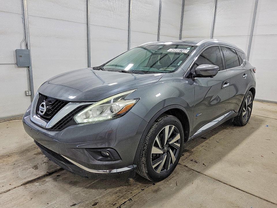 2016 NISSAN MURANO HYBRID — VIN 5N1CZ2MG7GN152789