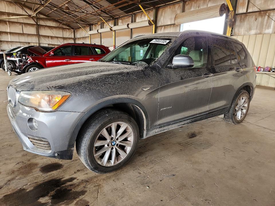 2015 BMW X3 XDRIVE2 — VIN 5UXWY3C58F0E96347