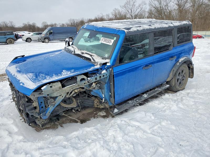2022 FORD BRONCO BAS — VIN 1FMDE5BH7NLB35741