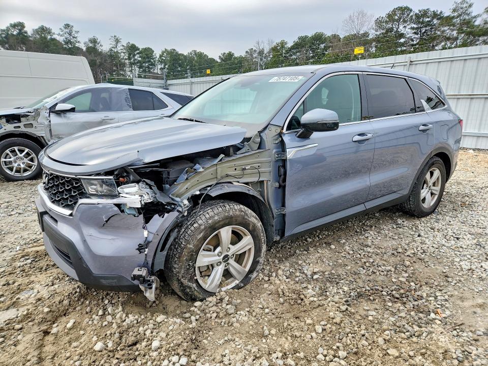 2022 KIA SORENTO LX — VIN 5XYRG4LCXNG110197