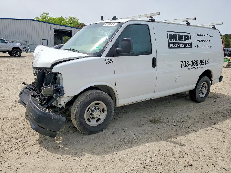 2020 CHEVROLET EXPRESS 2500 — VIN 1GCWGAFP6L1139337