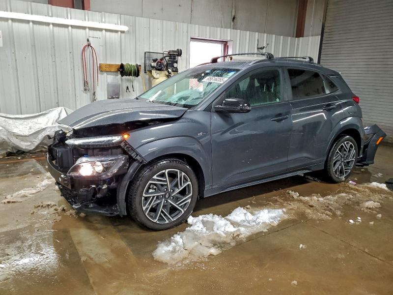 2022 HYUNDAI KONA N LIN — VIN KM8K33A38NU819280