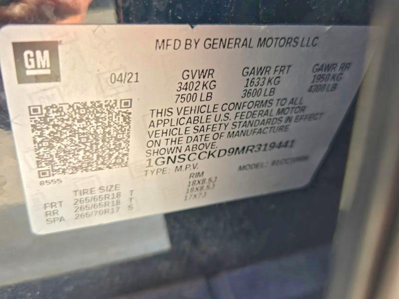 1GNSCCKD9MR319441