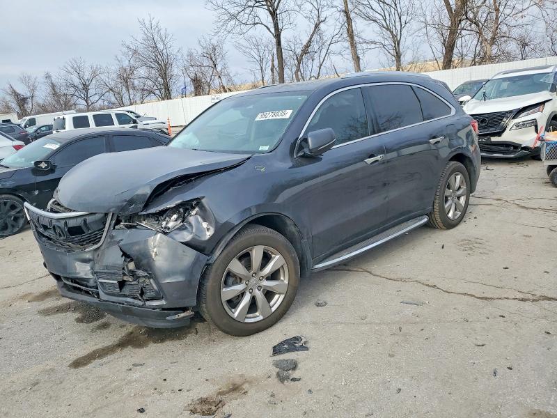 2015 ACURA MDX ADVANC — VIN 5FRYD4H83FB017229