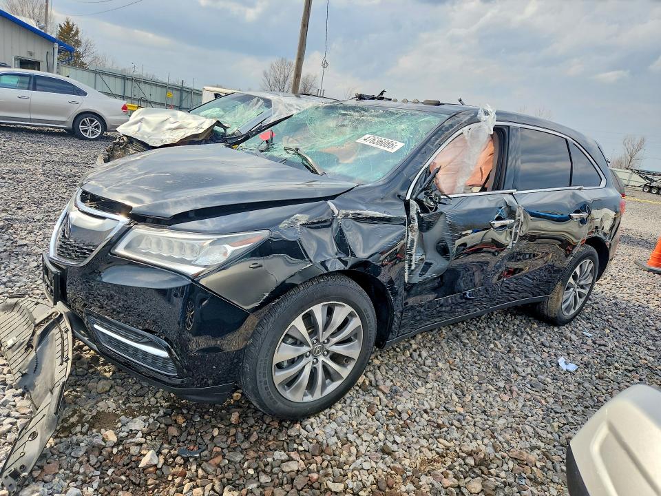 2016 ACURA MDX — VIN 5FRYD4H40GB008910