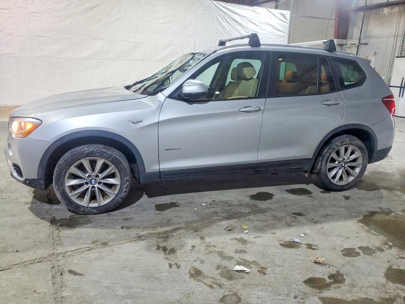 2017 BMW X3 XDRIVE2 — VIN 5UXWX9C54H0D98411