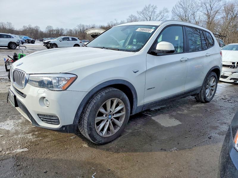 2016 BMW X3 XDRIVE2 — VIN 5UXWX9C50G0D70989