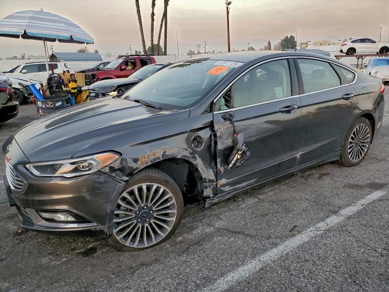 2017 FORD FUSION TIT — VIN 3FA6P0SU6HR380498