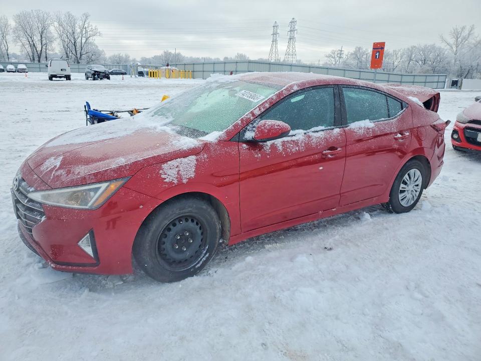 2019 HYUNDAI ELANTRA SE — VIN KMHD74LF1KU791280