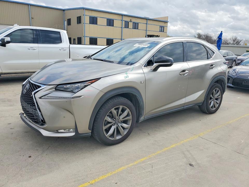 2016 LEXUS NX 200T — VIN JTJYARBZ1G2043516