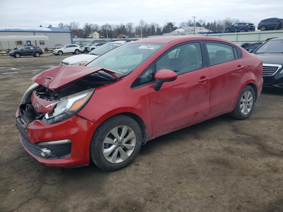 2016 KIA RIO EX — VIN KNADN4A36G6647333