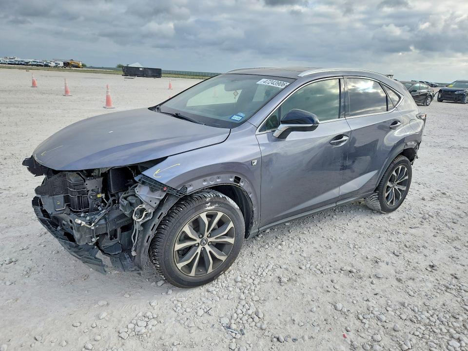 2017 LEXUS NX 200T — VIN JTJYARBZ7H2075467