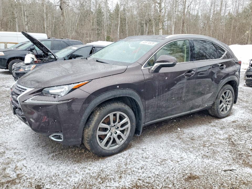 2015 LEXUS NX 200T — VIN JTJBARBZ6F2013514