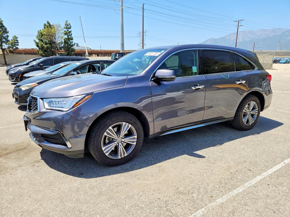 2020 ACURA MDX — VIN 5J8YD4H39LL021673