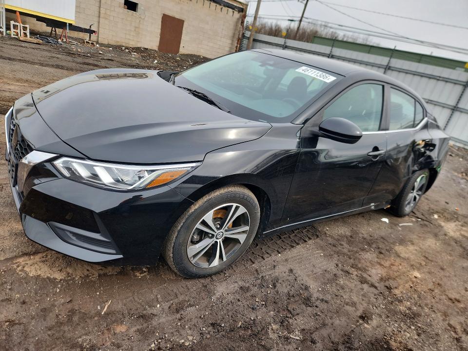 2022 NISSAN SENTRA — VIN 3N1AB8CV1NY267670