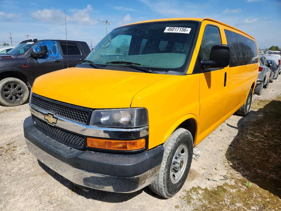 2015 CHEVROLET EXPRESS G3500 — VIN 1GCZGUCF7F1109357