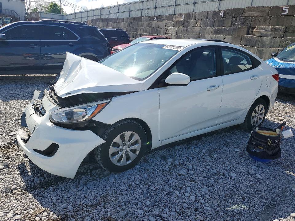 2016 HYUNDAI ACCENT — VIN KMHCT4AEXGU995472