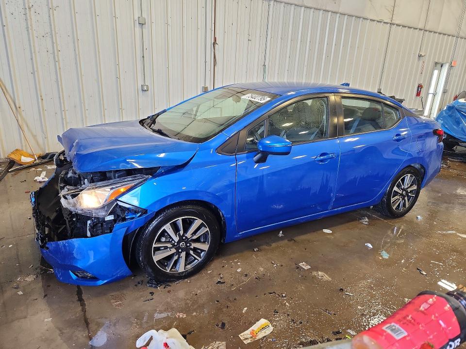 2021 NISSAN VERSA SV — VIN 3N1CN8EV4ML876194