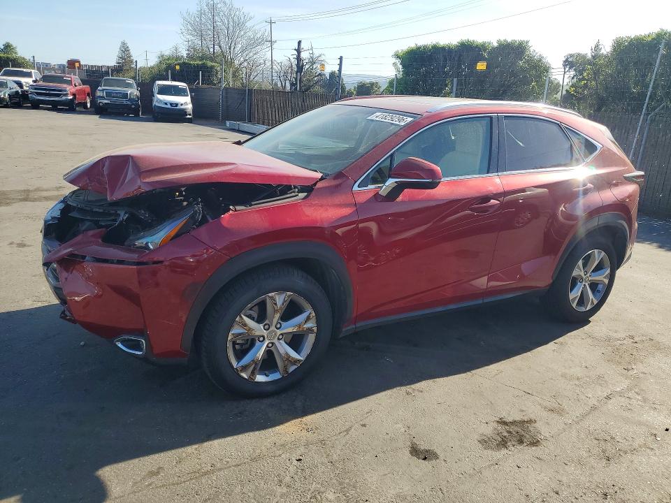 2017 LEXUS NX 200T — VIN JTJBARBZ2H2127898