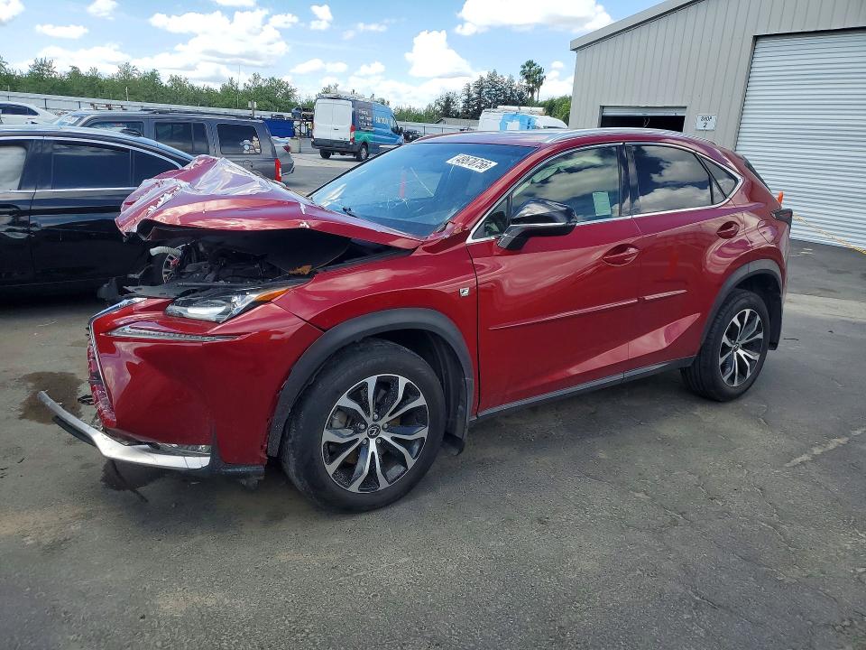 2017 LEXUS NX 200T — VIN JTJBARBZ1H2124622