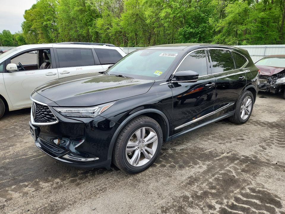 2022 ACURA MDX — VIN 5J8YE1H35NL000804