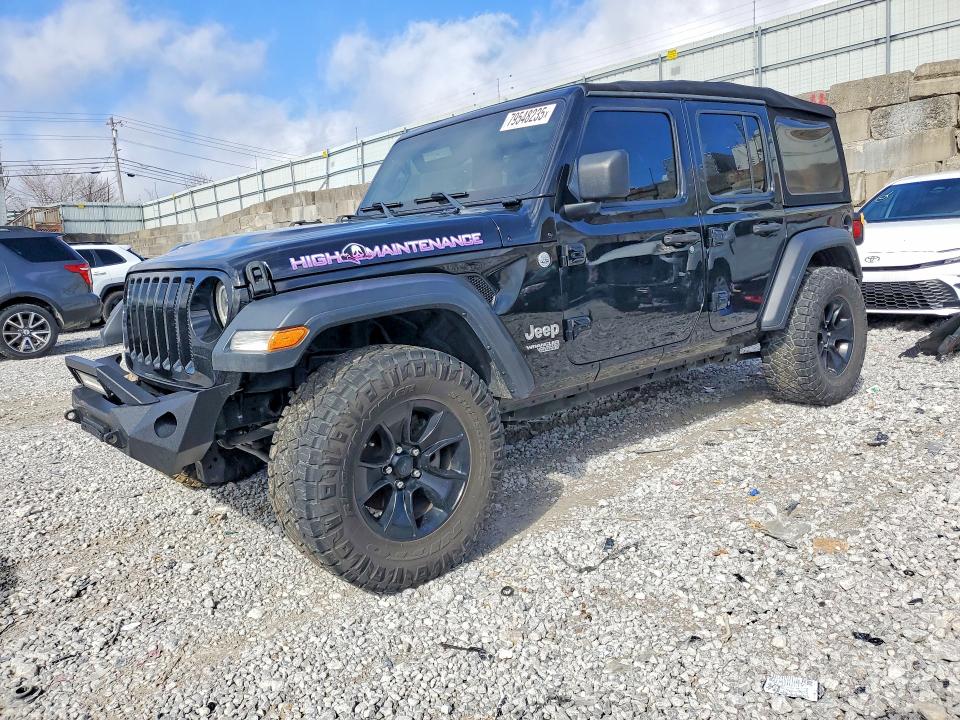 2019 JEEP WRANGLER UNLIMITED — VIN 1C4HJXDGXKW638675