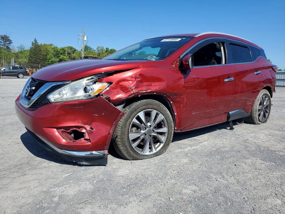 2016 NISSAN MURANO — VIN 5N1AZ2MH9GN146007