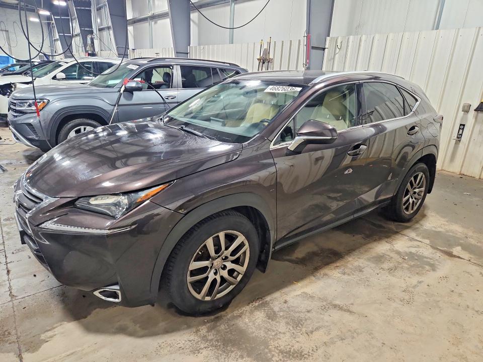 2015 LEXUS NX 200T — VIN JTJBARBZ7F2042441