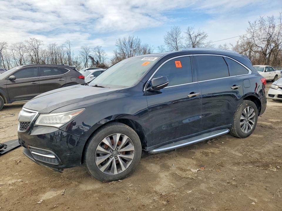2016 ACURA MDX — VIN 5FRYD4H46GB054905