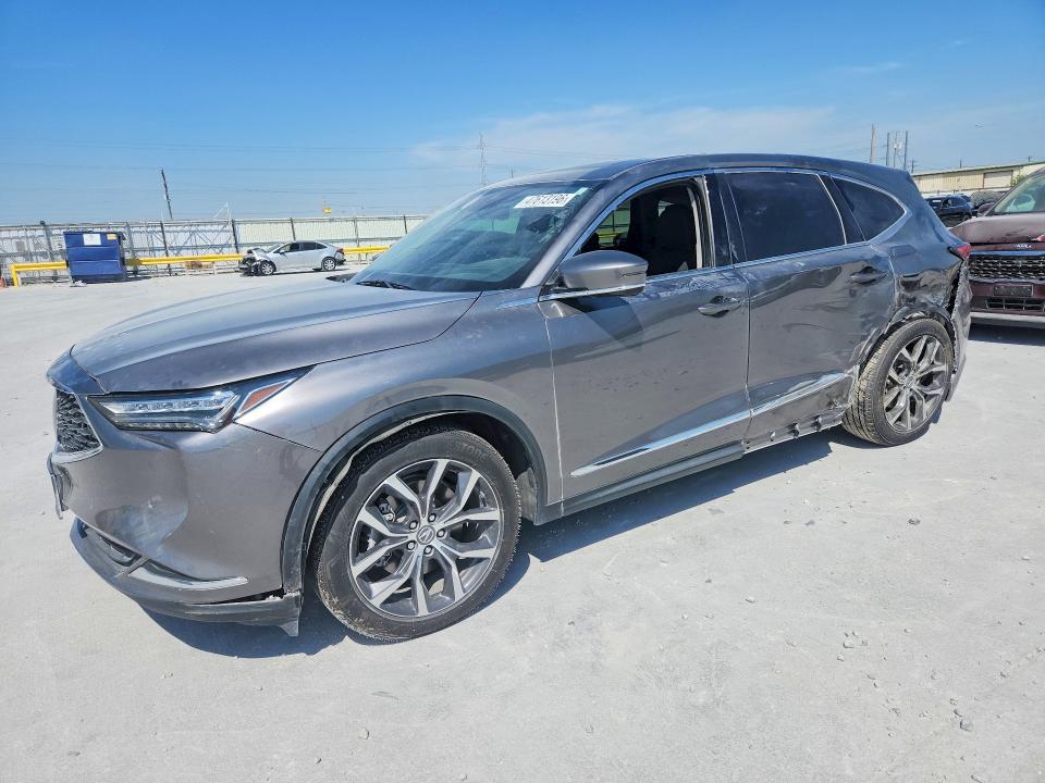 2022 ACURA MDX — VIN 5J8YD9H42NL004156