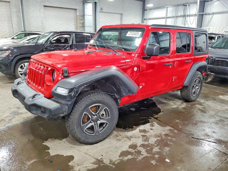 2018 JEEP WRANGLER U — VIN 1C4HJXDN5JW246362