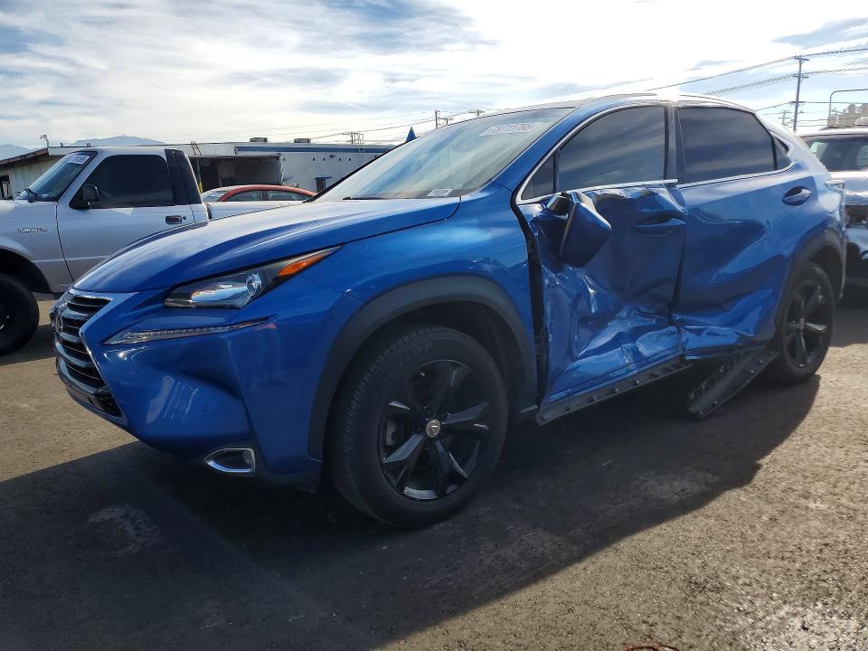 2017 LEXUS NX 200T — VIN JTJYARBZ0H2067310