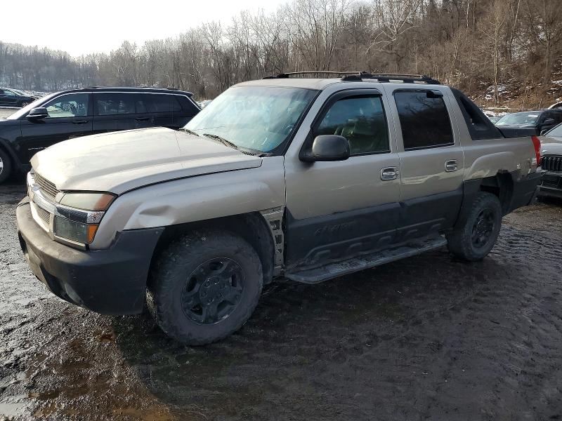 2002 CHEVROLET AVALANCHE — VIN 3GNEK13T12G278634