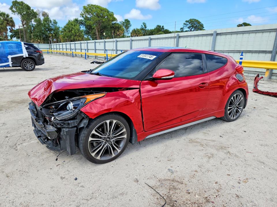 2016 HYUNDAI VELOSTER — VIN KMHTC6AE9GU282235