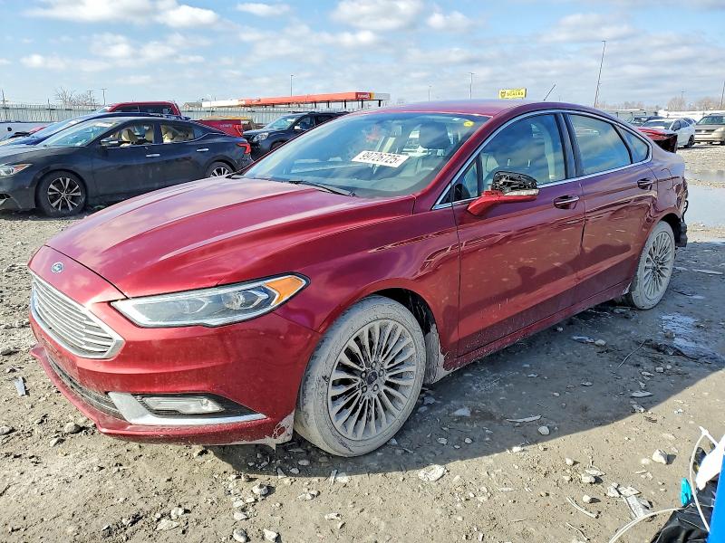 2017 FORD FUSION TIT — VIN 3FA6P0K93HR115047