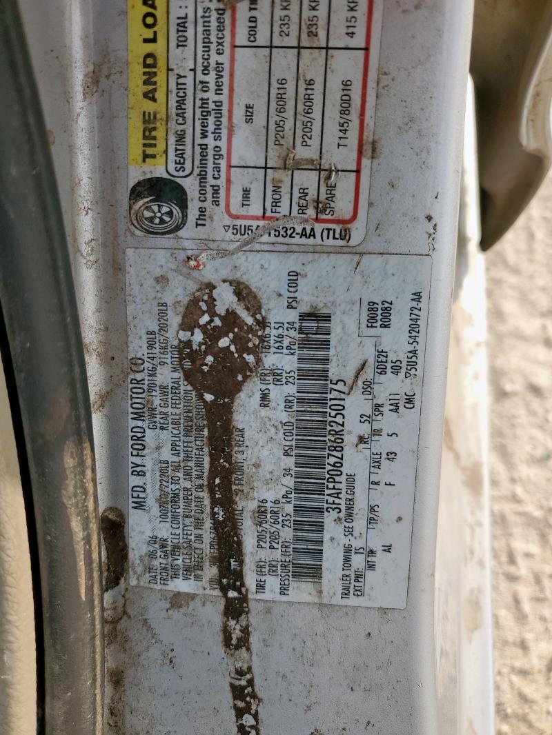 3FAFP06Z86R250175