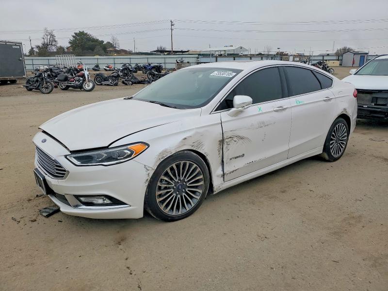 2018 FORD FUSION TIT — VIN 3FA6P0RU2JR167947