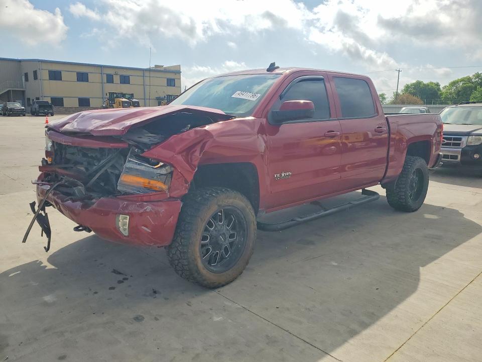 2018 CHEVROLET SILVERADO — VIN 3GCUKREC8JG577777