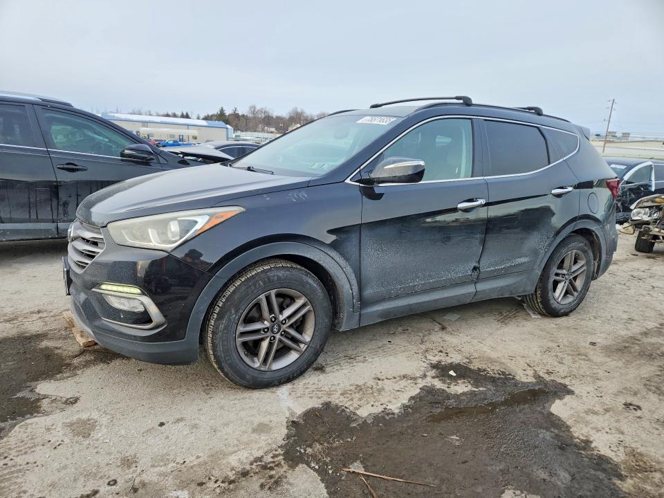 2017 HYUNDAI SANTA FE S — VIN 5NMZUDLB5HH019638